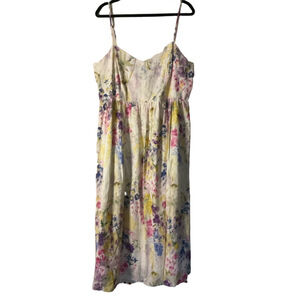 NWT H&M Floral Maxi Dress XL Multicolor